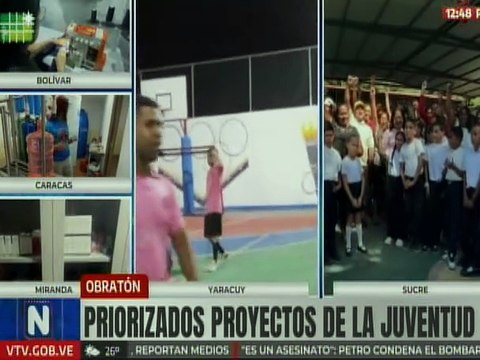 Jóvenes yaracuyanos logran la consolidación de sus proyectos priorizados en Consulta de la Juventud