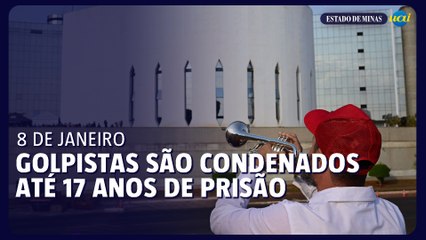 Participantes de tentativa de golpe de Bolsonaro são condenados a até 17 anos de prisão