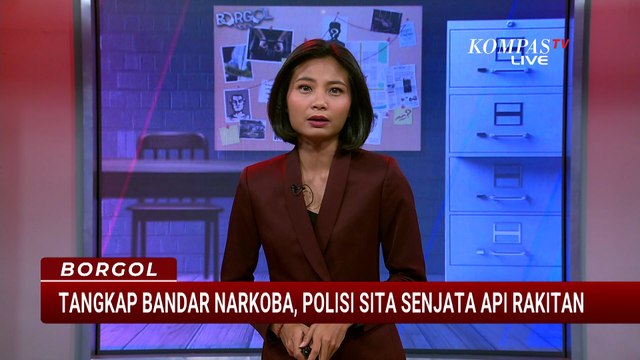 Penangkapan Bandar Sabu di Lampung Tengah Diadang Warga, Polisi Sita Senjata Api Rakitan