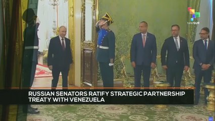 FTS 8:30 22-10: Russian senators ratify strategic partnership treaty with Venezuela
