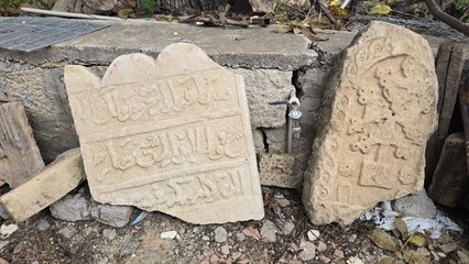 Tunceli’de 700 yıllık mezar taşları bulundu: Restorasyonun ardından müzede sergilenecek