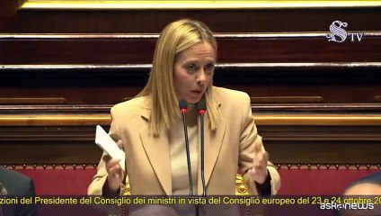 Ue, Meloni: lavoro per l'Occidente, serve rafforzare legame con Usa