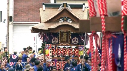 W Japonii wraca wielowiekowa jesienna parada, rozbrzmiewają bębny