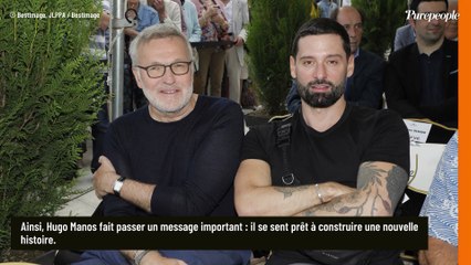 Après la fin de son histoire avec Laurent Ruquier, Hugo Manos va de l'avant : "Dans ma vie, j'aimerais avoir..."