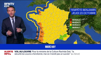 La météo pour ce jeudi 23 octobre 2025