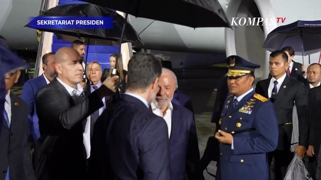 Detik-Detik Presiden Brasil Lula Da Silva Tiba di Indonesia Jelang Bertemu Prabowo