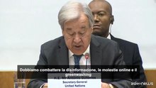 Guterres (Onu): dobbiamo combattere la disinformazione sul clima