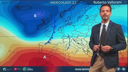 Toscana le previsioni meteo: pioggia e vento su buona parte della regione
