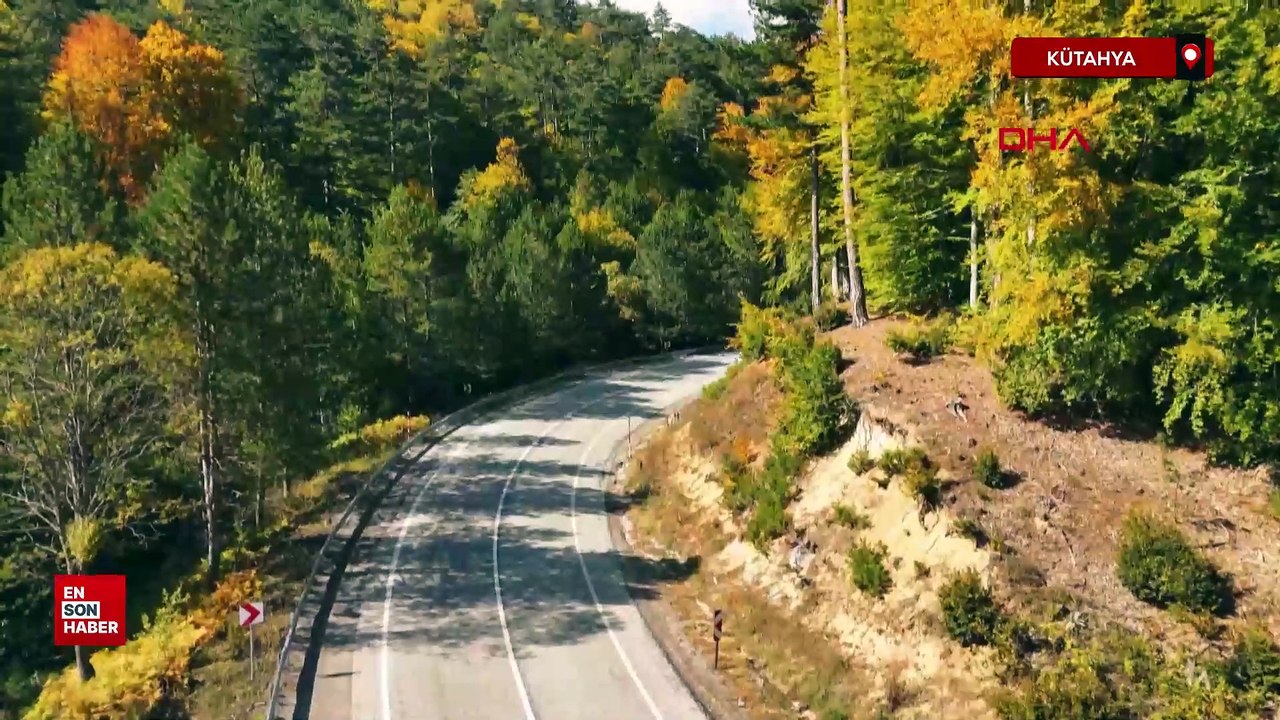 Domaniç Dağları, sonbaharın renklerine büründü
