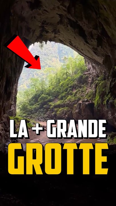 LA PLUS GRANDE GROTTE DU MONDE !