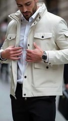 Men's Fleece Work Vest  #MensFashion #WinterWear