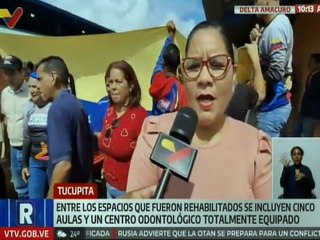 Delta Amacuro | Entregan espacios rehabilitados en conmemoración de los 13 años del Golpe de Timón