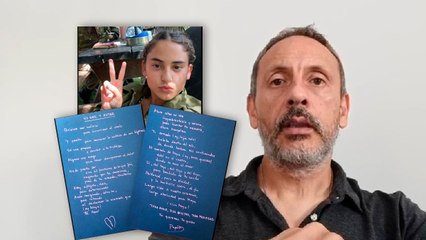 El poema de Eduardo Villalobo, padre de la española asesinada por Hamás: "Alzo mi voz para honrar tu memoria"