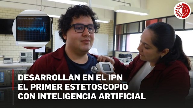 Desarrollan estetoscopio impulsado por IA para diagnosticar enfermedades cardíacas