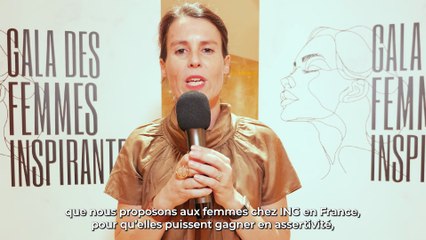 Gala des Femmes Inspirantes 2025 - Interview de Marie Hardy (ING)