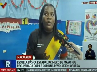 Zulia | Recuperan la Escuela Básica Estadal Primero de Mayo como parte de los proyectos educativos