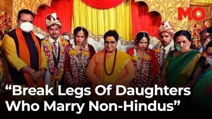 "Break legs of daughters who marry non‑Hindus": Pragya Thakur sparks outrage