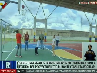 Barinas | Juventud organizada ejecutó proyecto deportivo electo en la Consulta Popular
