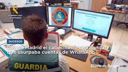 Cae en Madrid el cabecilla de una banda internacional que urgía dinero a través de WhatsApp tras usurpar la cuenta a 11 burgaleses