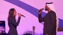🇮🇱🇦🇪 A Moment of Change in the Middle East. It’s remarkable, Israeli national anthem Hatikvah sung in Abu Dhabi, by Jewish Israeli Nicole Raviv and Emirati Muslim Ahmad Alhusani.