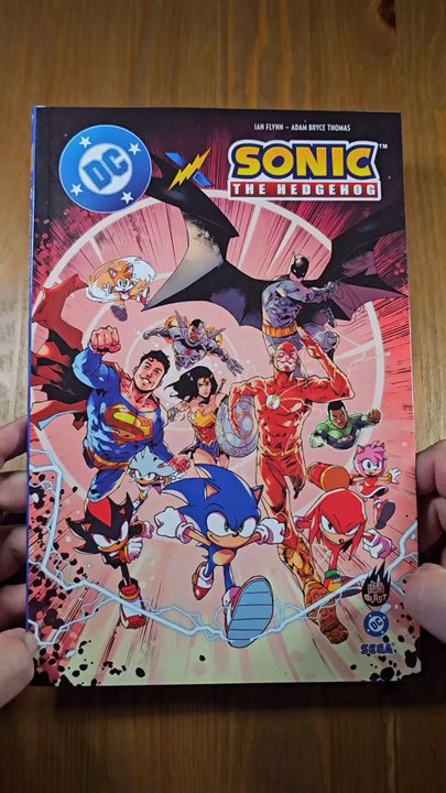 Je viens de lire le comics DC x Sonic The Hedgehog et je vous donne mon avis.