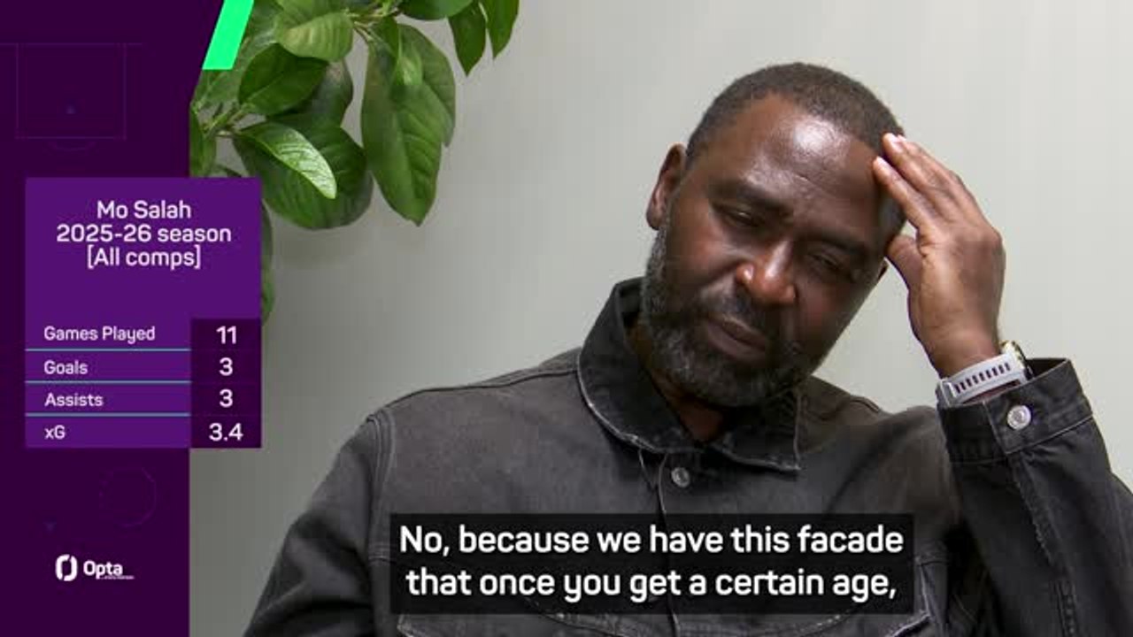 Andy Cole 'not too worried' about Salah's poor form