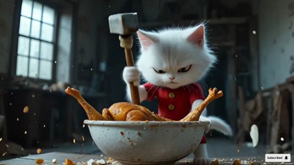 The Hungry Kitten And The Beggar Cat😔💔 | A Heart Touching Animated Short Film🐾