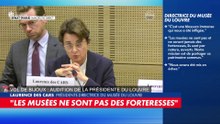 Laurence des Cars : «Il n’y a pas de retard dans la mise en œuvre du schéma de sûreté du Louvre»