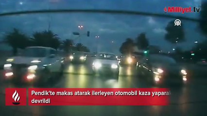 Trafikte makas atmanın bedeli ağır oldu
