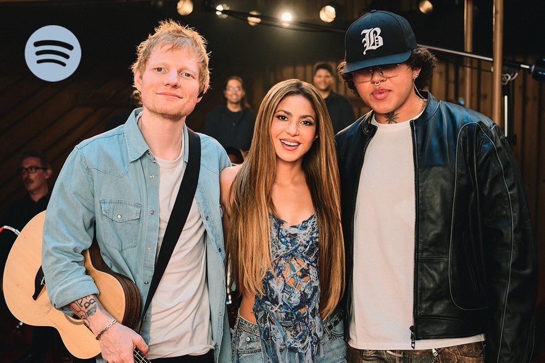 ¡Así suena “Hips Don’t Lie” de Shakira con Ed Sheeran y Beéle!