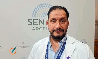 Mauro García director UTI del Hospital Garrahan
