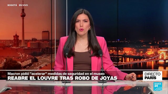 Directo París y la reapertura del museo del Louvre tras ser víctima del robo del siglo