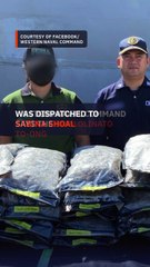 Navy ship recovers drugs in West PH Sea, then China rocket debris off Palawan coast