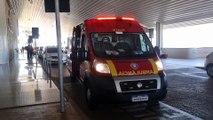 Idosa de 87 anos cai em escada rolante no Aeroporto de Cascavel