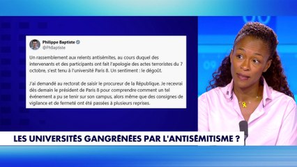 Rachel Khan : «L’université est le lieu où les idéologies morbides colonisent nos jeunes»