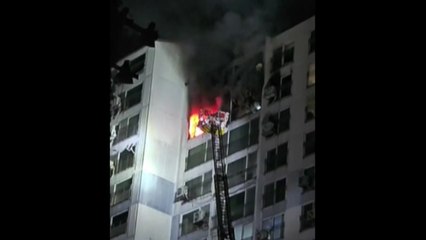 경기 남양주 오남읍 아파트 화재...4명 연기흡입·30명 대피 / YTN