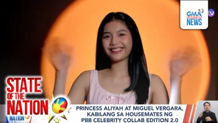 Princess Aliyah at Miguel Vergara, kabilang sa housemates ng PBB Celebrity Collab Edition 2.0 | SONA