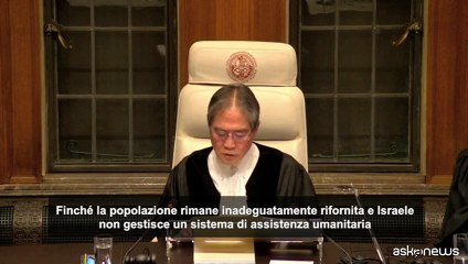 Corte internazionale Giustizia: Israele consenta aiuti Unrwa a Gaza