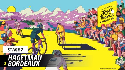 Discover the route of Stage 7 - Tour de France 2026