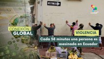 Cada día son asesinadas 25 personas en Ecuador