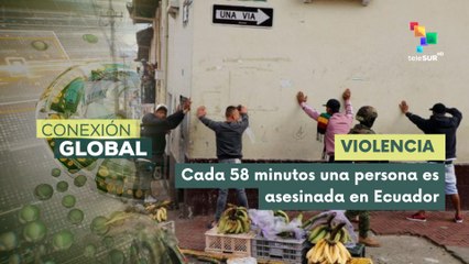 Cada día son asesinadas 25 personas en Ecuador