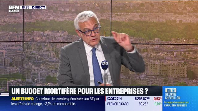 Alain Di Crescenzo (CCI France) : Budget 2026, les CCI se révoltent - 22/10