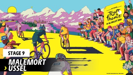 Discover the route of Stage 9 - Tour de France 2026