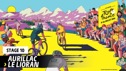 Discover the route of Stage 10 - Tour de France 2026