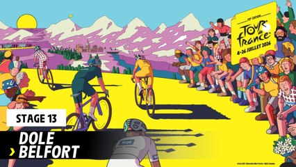 Discover the route of Stage 13 - Tour de France 2026