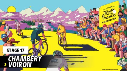 Discover the route of Stage 17 - Tour de France 2026