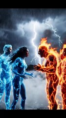 The Conflict — When Fire Meets Water, but Hearts Seek Peace 🌧️🔥💧 | Emotional Cinematic Short
