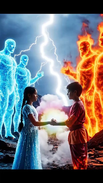 The Conflict — When Fire Meets Water, but Hearts Seek Peace 🌧️🔥💧 | Emotional Cinematic Short