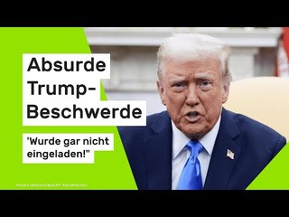 Donald Trump: "Wurde gar nicht eingeladen!" US-Senator reagiert auf absurde Trump-Beschwerde