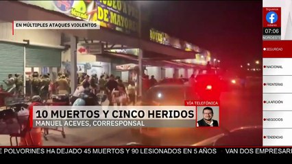 Nueva jornada violenta en Sinaloa deja al menos 10 personas asesinadas